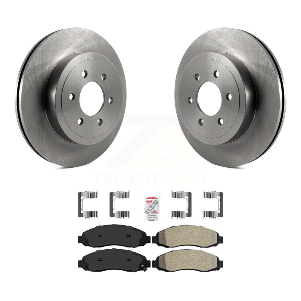 Disc Rotors and Semi-Metallic Brake Pads Kit-K8A-104346 - Kit.bestparts.ca