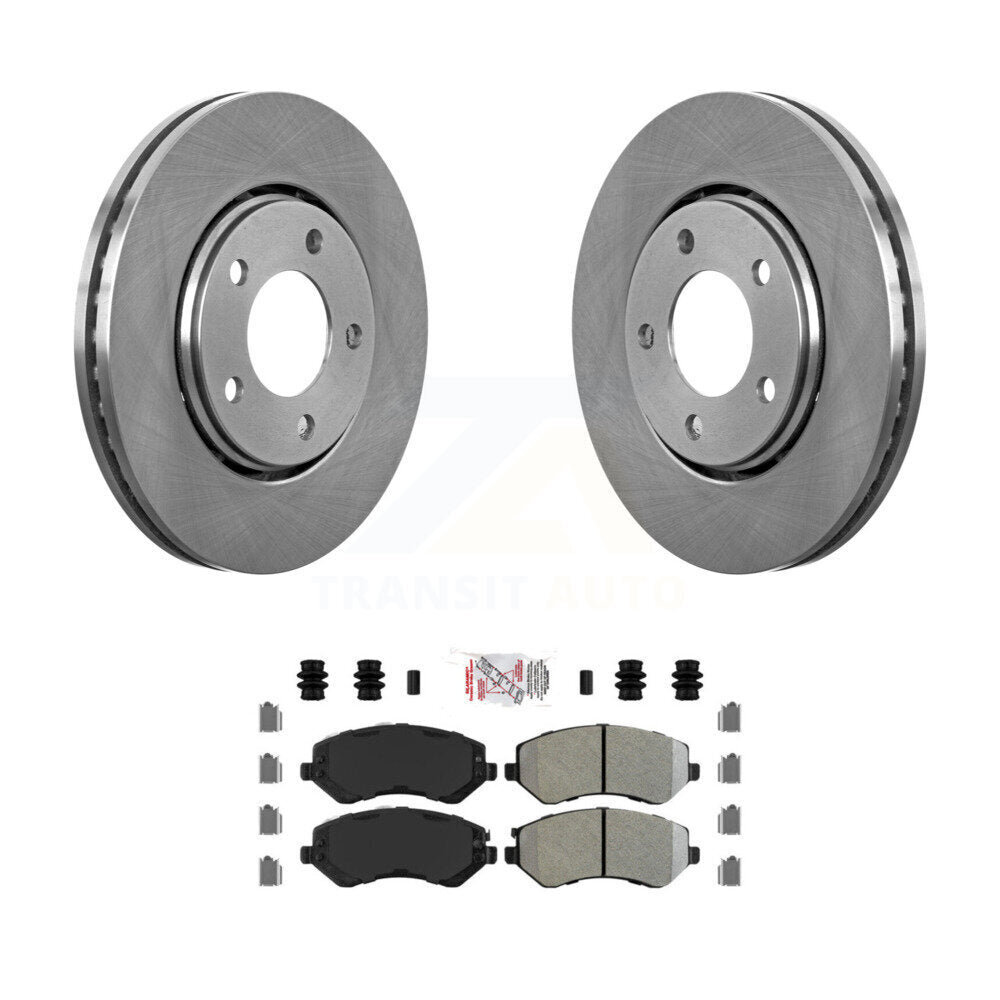 Disc Rotors and Semi-Metallic Brake Pads Kit-K8A-104384 - Kit.bestparts.ca