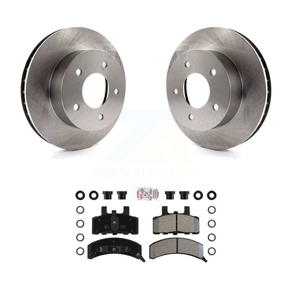 disc rotors and semi metallic brake pads-k8a-104428 - Kit.bestparts.ca