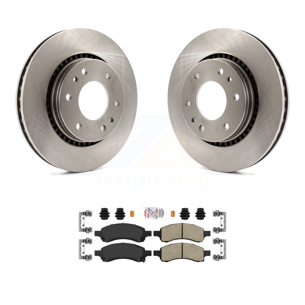 Disc Rotors and Ceramic Brake Pads Kit-K8A-104449 - Kit.bestparts.ca