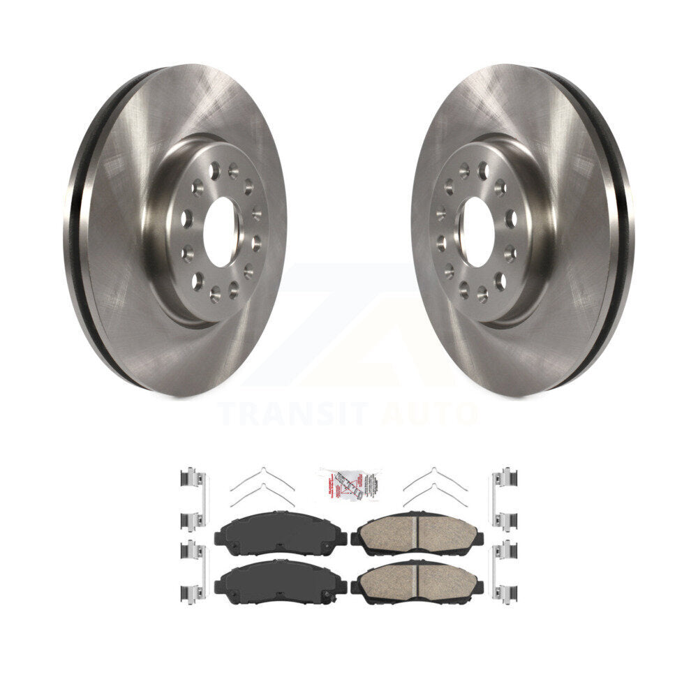 Disc Rotors and Ceramic Brake Pads Kit-K8A-104455 - Kit.bestparts.ca