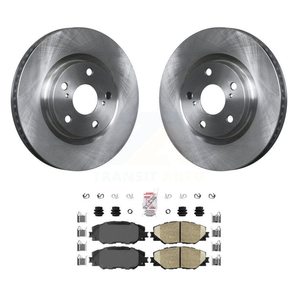 Disc Rotors and Ceramic Brake Pads Kit-K8A-104505 - Kit.bestparts.ca