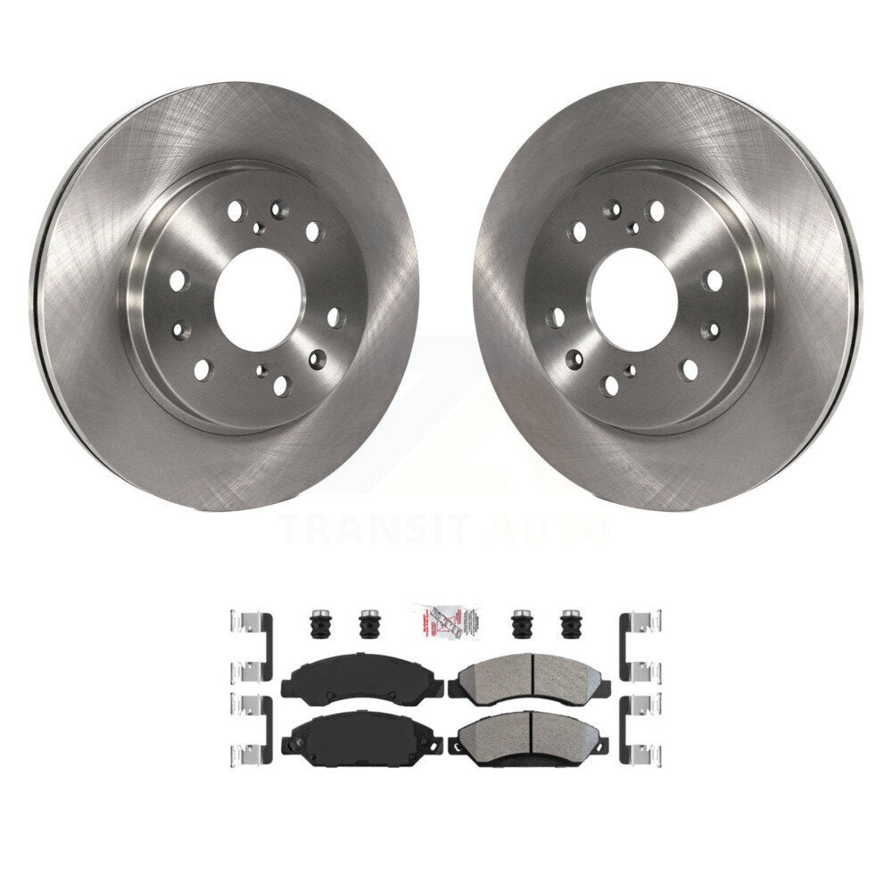 disc rotors and semi metallic brake pads-k8a-104507 - Kit.bestparts.ca