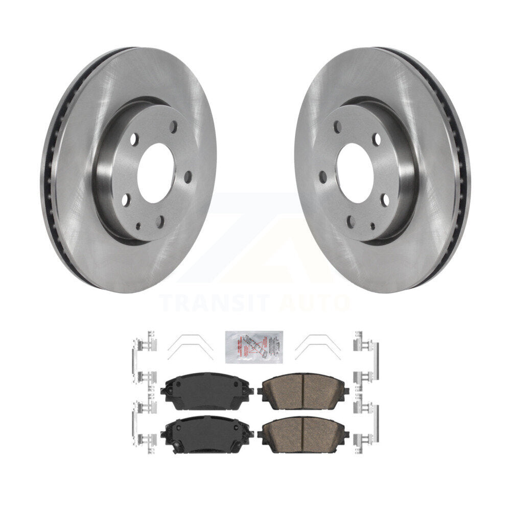 Disc Rotors and Ceramic Brake Pads Kit-K8A-104518 - Kit.bestparts.ca