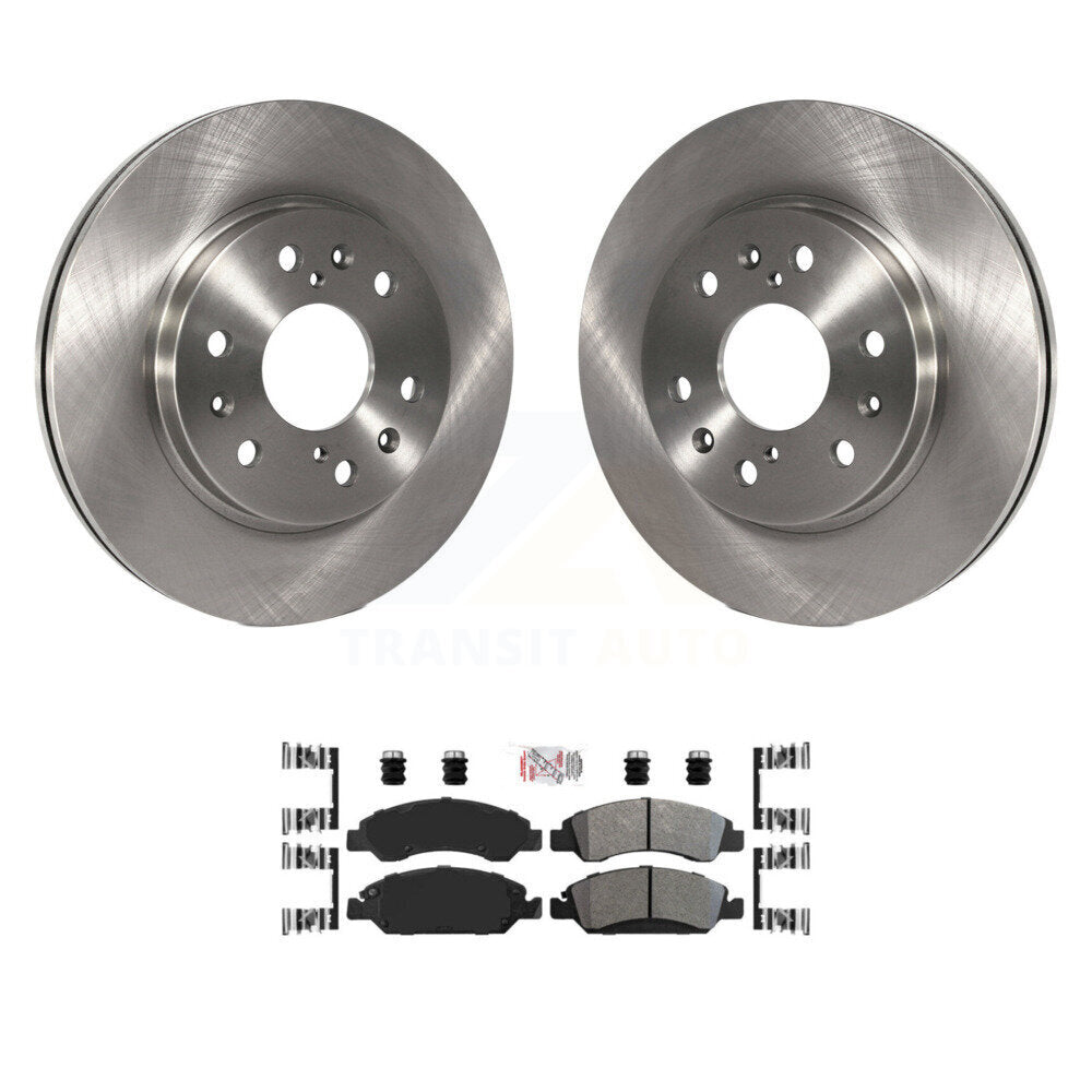 Disc Rotors and Semi-Metallic Brake Pads Kit-K8A-104554 - Kit.bestparts.ca
