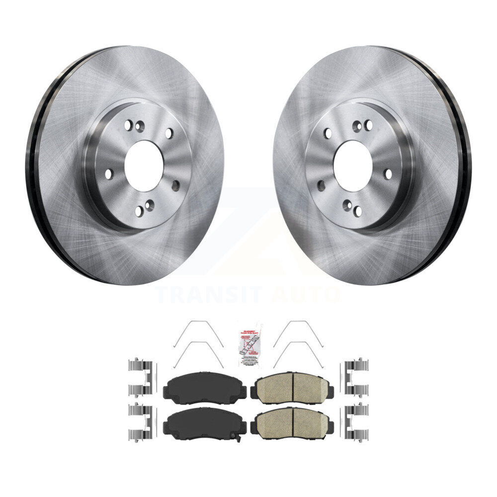 Disc Rotors and Ceramic Brake Pads Kit-K8A-104599 - Kit.bestparts.ca