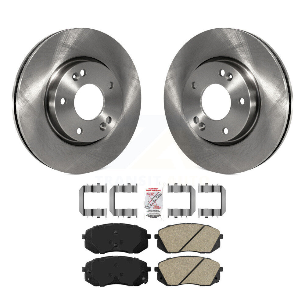 Disc Rotors and Ceramic Brake Pads Kit-K8A-104649 - Kit.bestparts.ca