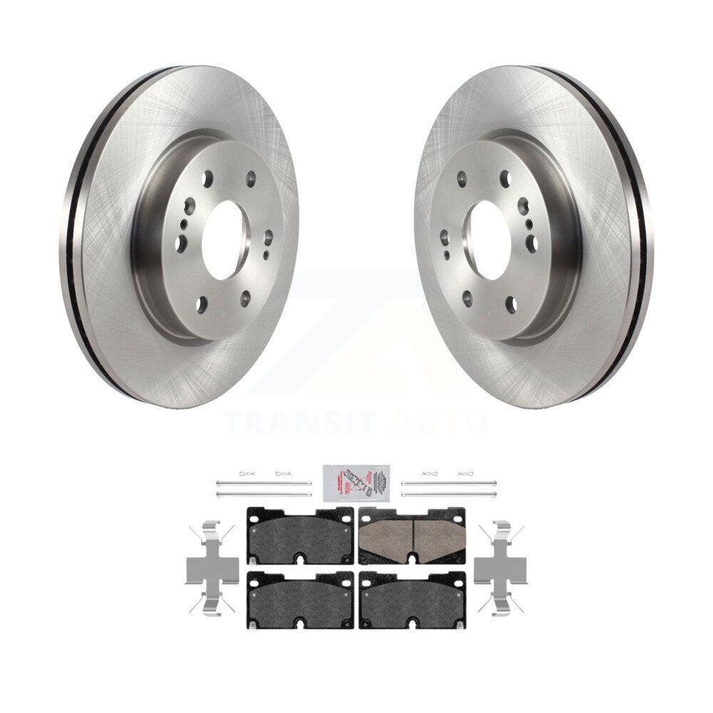 Disc Rotors and Ceramic Brake Pads Kit-K8A-104659 - Kit.bestparts.ca