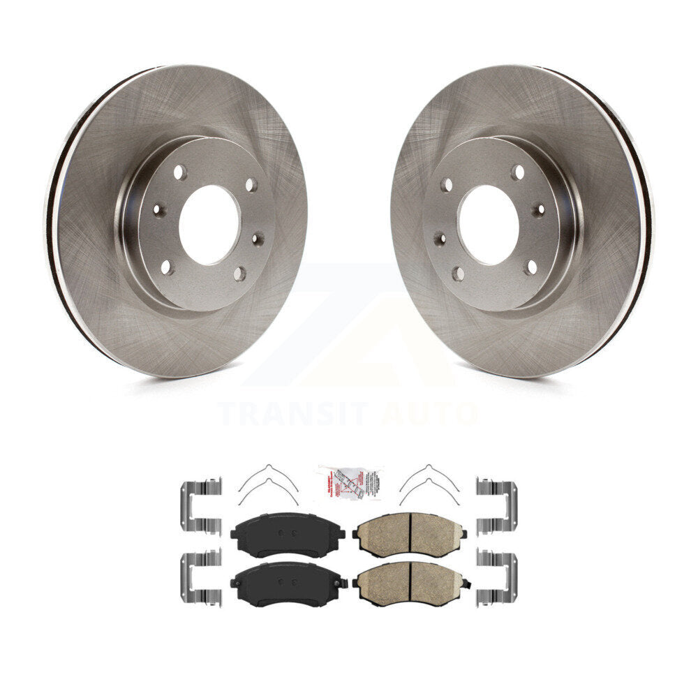 Disc Rotors and Ceramic Brake Pads Kit-K8A-104680 - Kit.bestparts.ca