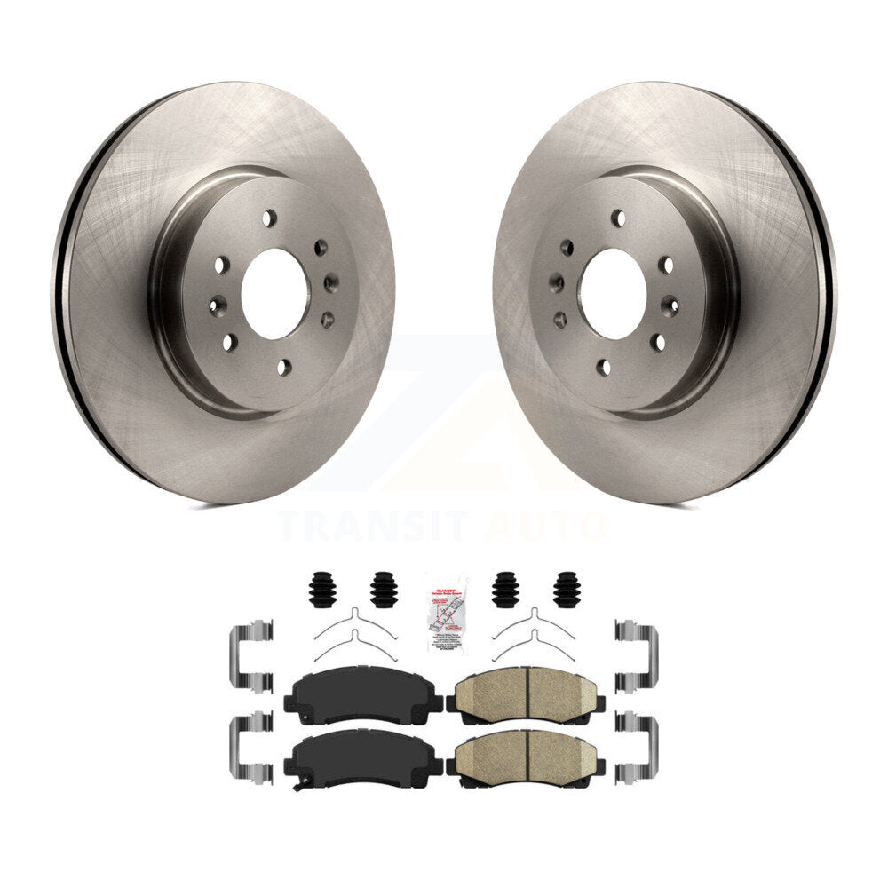 Disc Rotors and Ceramic Brake Pads Kit-K8A-104852 - Kit.bestparts.ca
