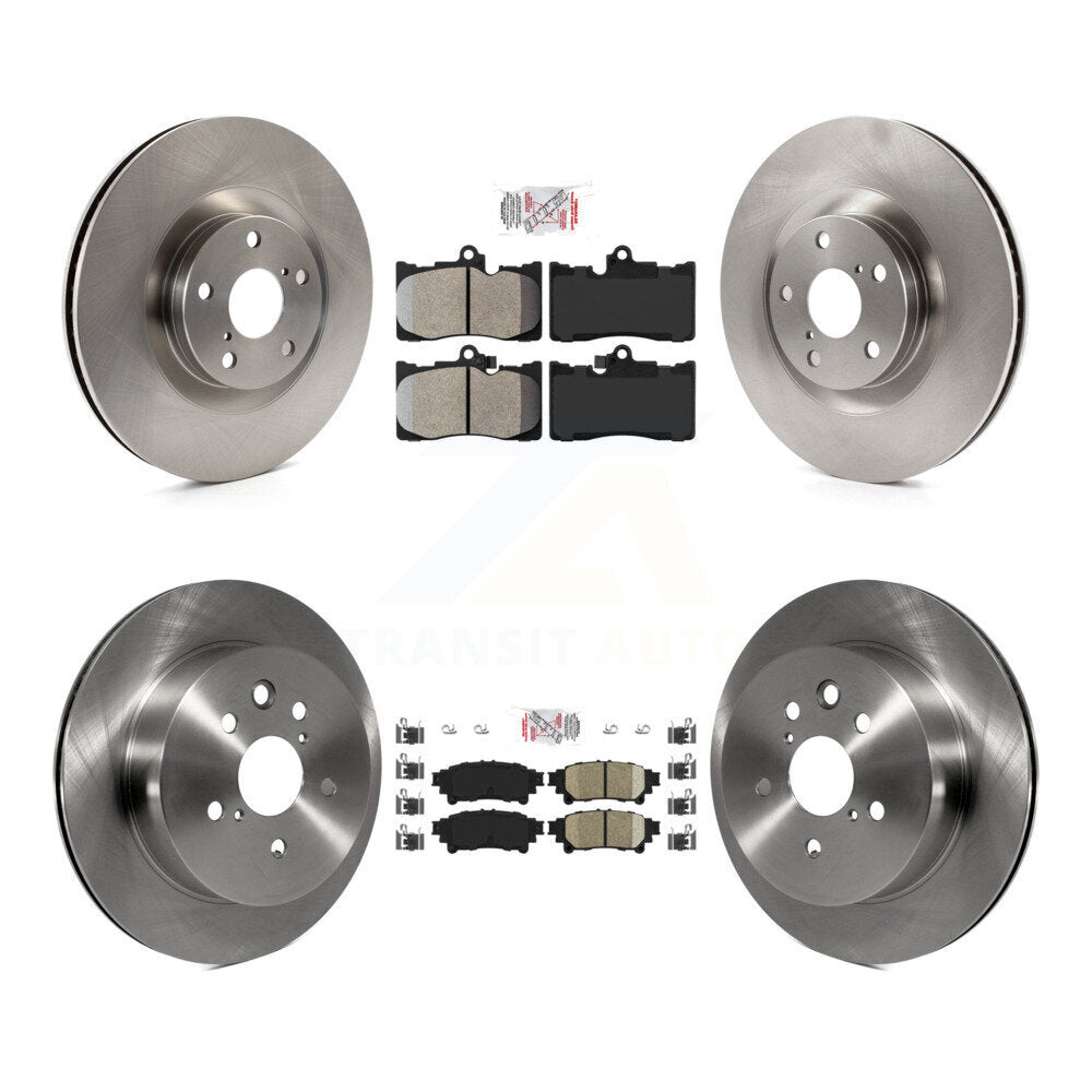 Disc Rotors and Semi-Metallic (Front) & Ceramic (Rear) Brake Pads Kit-K8A-104888 - Kit.bestparts.ca Kit.bestparts.ca