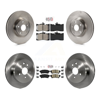 Disc Rotors and Semi-Metallic (Front) & Ceramic (Rear) Brake Pads Kit-K8A-104888 - Kit.bestparts.ca