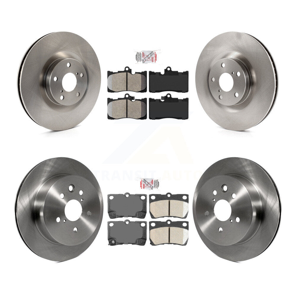 Disc Rotors and Semi-Metallic (Front) & Ceramic (Rear) Brake Pads Kit-K8A-104899 - Kit.bestparts.ca Kit.bestparts.ca