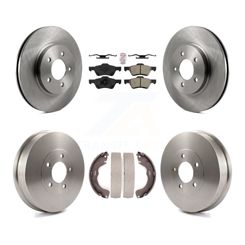 Disc Rotors and Semi-Metallic Brake Pads Kit-K8A-104943 - Kit.bestparts.ca