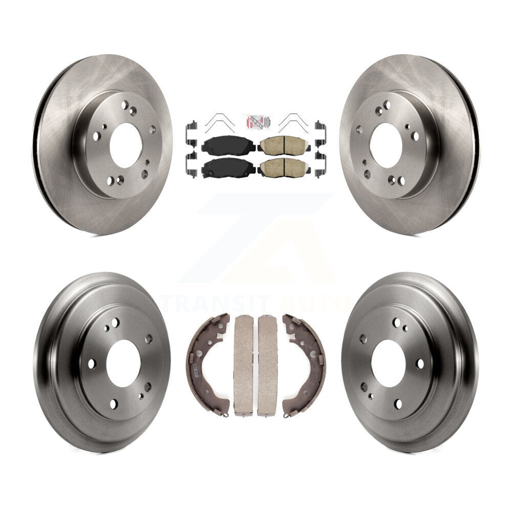 Disc Rotors and Ceramic Brake Pads Kit-K8A-104961 - Kit.bestparts.ca