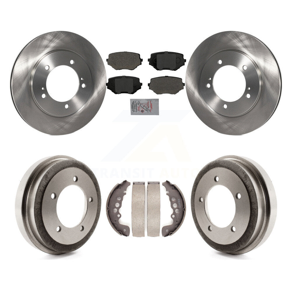 disc rotors and semi metallic brake pads-k8a-105013 - Kit.bestparts.ca
