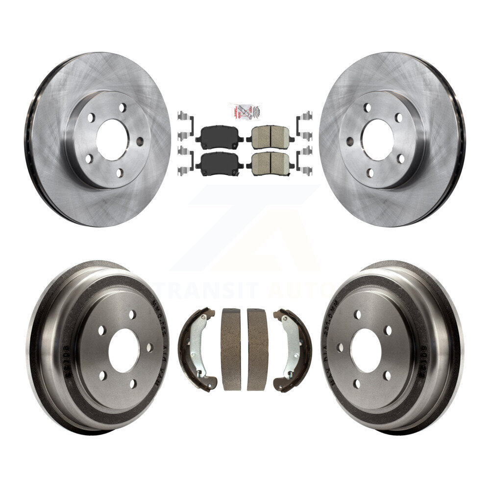 Disc Rotors and Ceramic Brake Pads Kit-K8A-105040 Kit.bestparts.ca