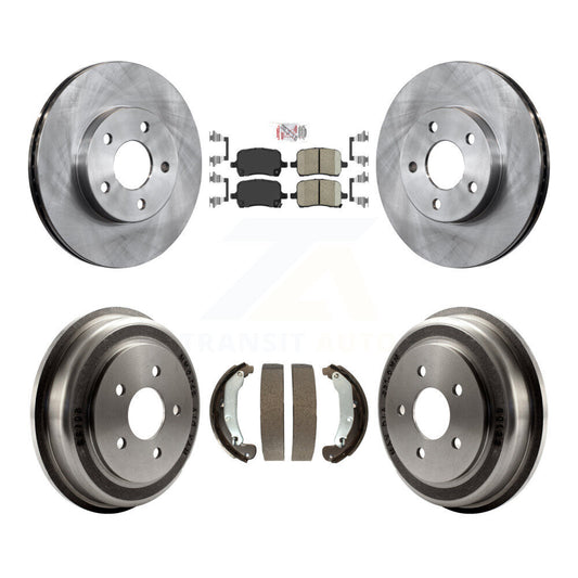 Disc Rotors and Ceramic Brake Pads Kit-K8A-105040