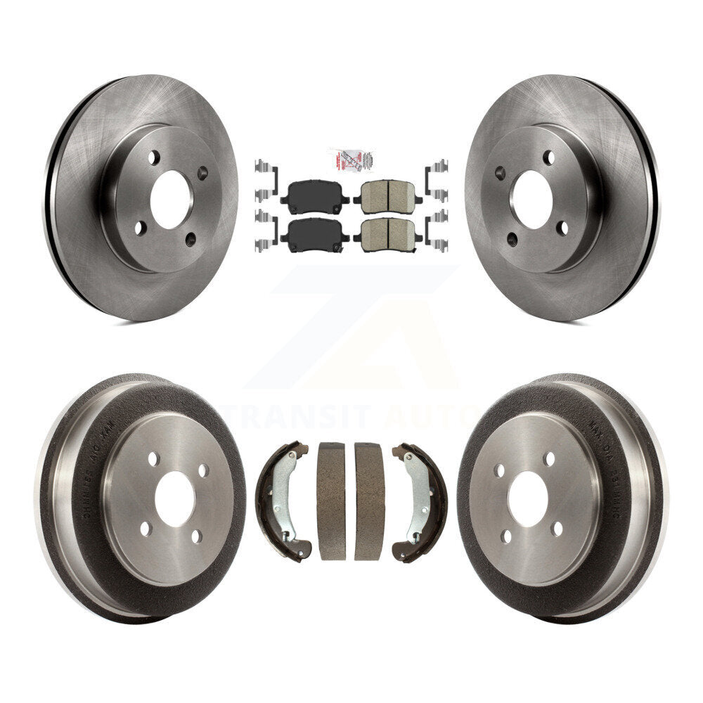Disc Rotors and Ceramic Brake Pads Kit-K8A-105041 Kit.bestparts.ca