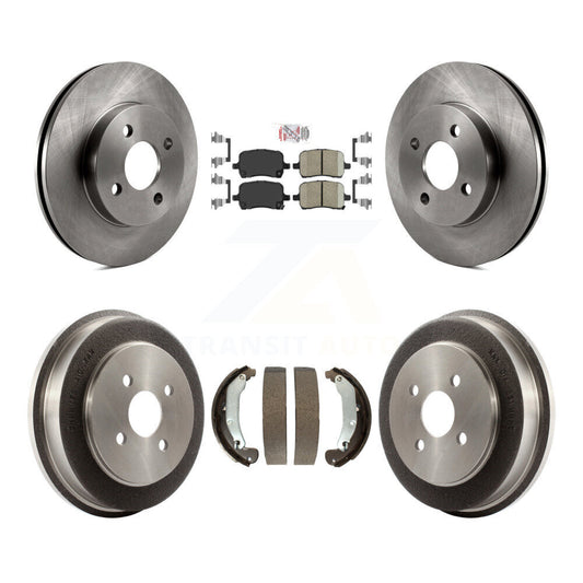Disc Rotors and Ceramic Brake Pads Kit-K8A-105041