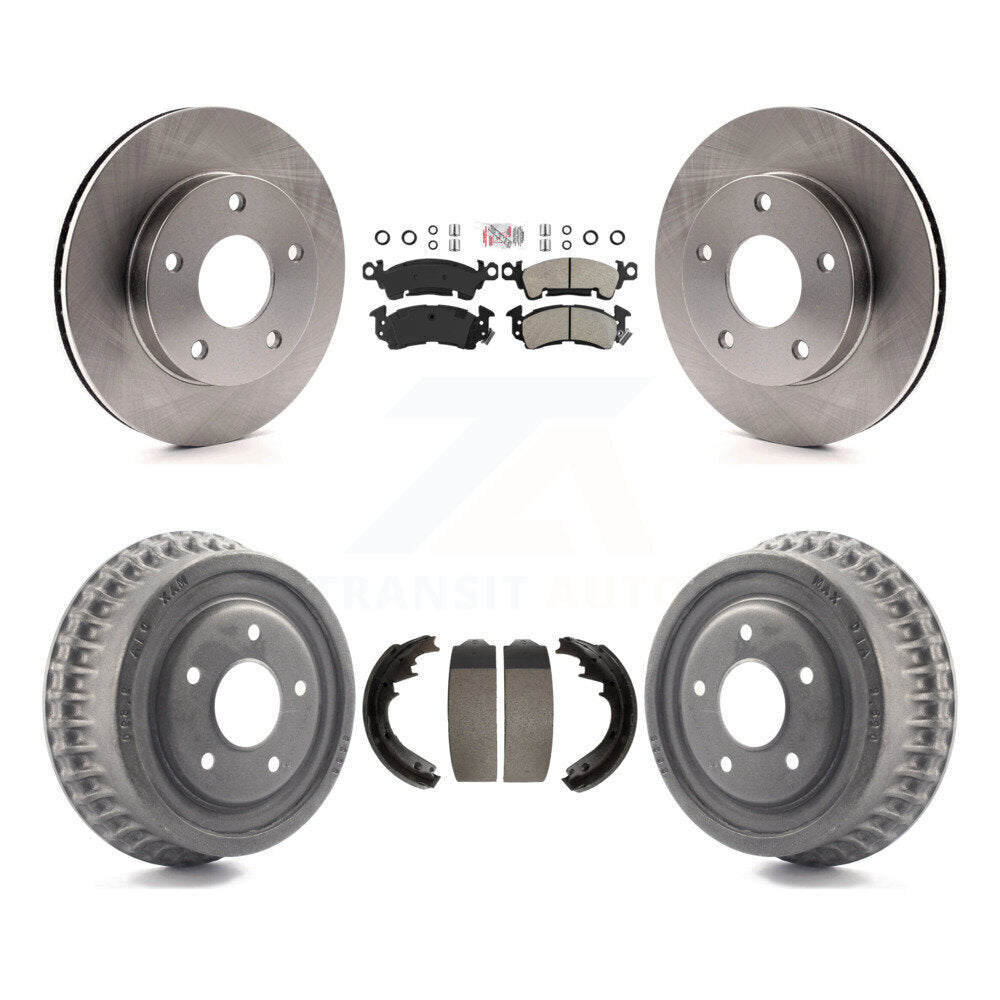 Disc Rotors and Semi-Metallic Brake Pads Kit-K8A-105047 - Kit.bestparts.ca