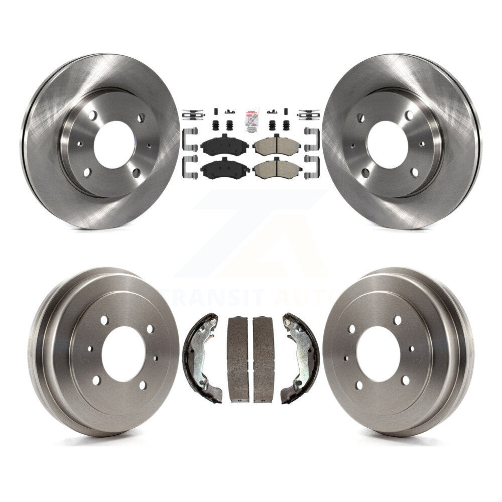Disc Rotors and Semi-Metallic Brake Pads Kit-K8A-105056 - Kit.bestparts.ca