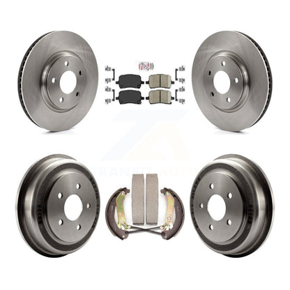 Disc Rotors and Ceramic Brake Pads Kit-K8A-105076 - Kit.bestparts.ca