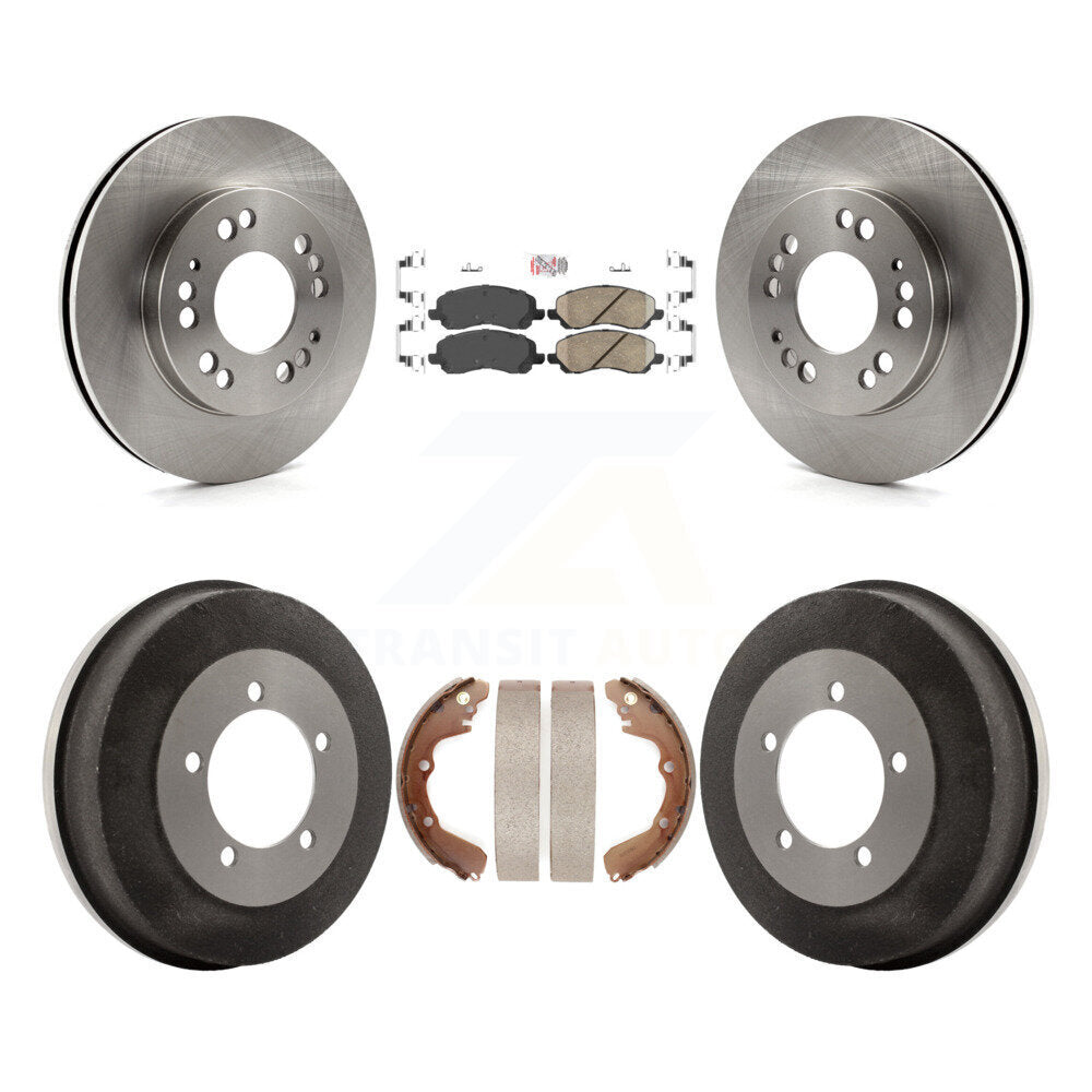 Disc Rotors and Ceramic Brake Pads Kit-K8A-105114 - Kit.bestparts.ca