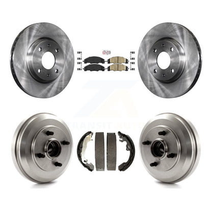 Disc Rotors and Ceramic Brake Pads Kit-K8A-105119 - Kit.bestparts.ca