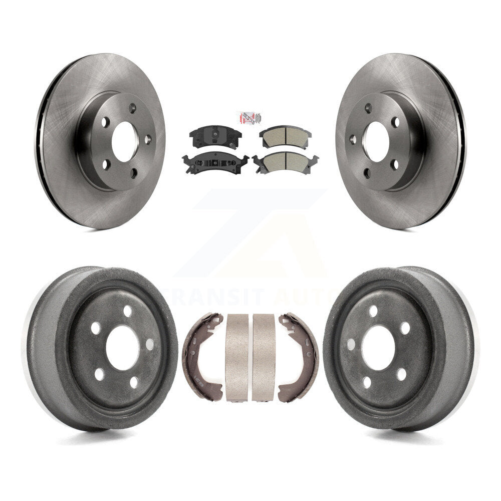 disc rotors and semi metallic brake pads-k8a-105124 - Kit.bestparts.ca