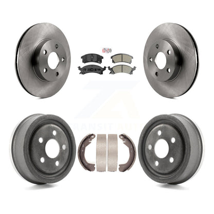 disc rotors and semi metallic brake pads-k8a-105124 - Kit.bestparts.ca