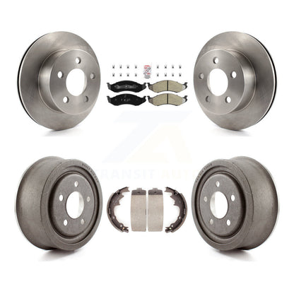 Disc Rotors and Semi-Metallic Brake Pads Kit-K8A-105126 - Kit.bestparts.ca
