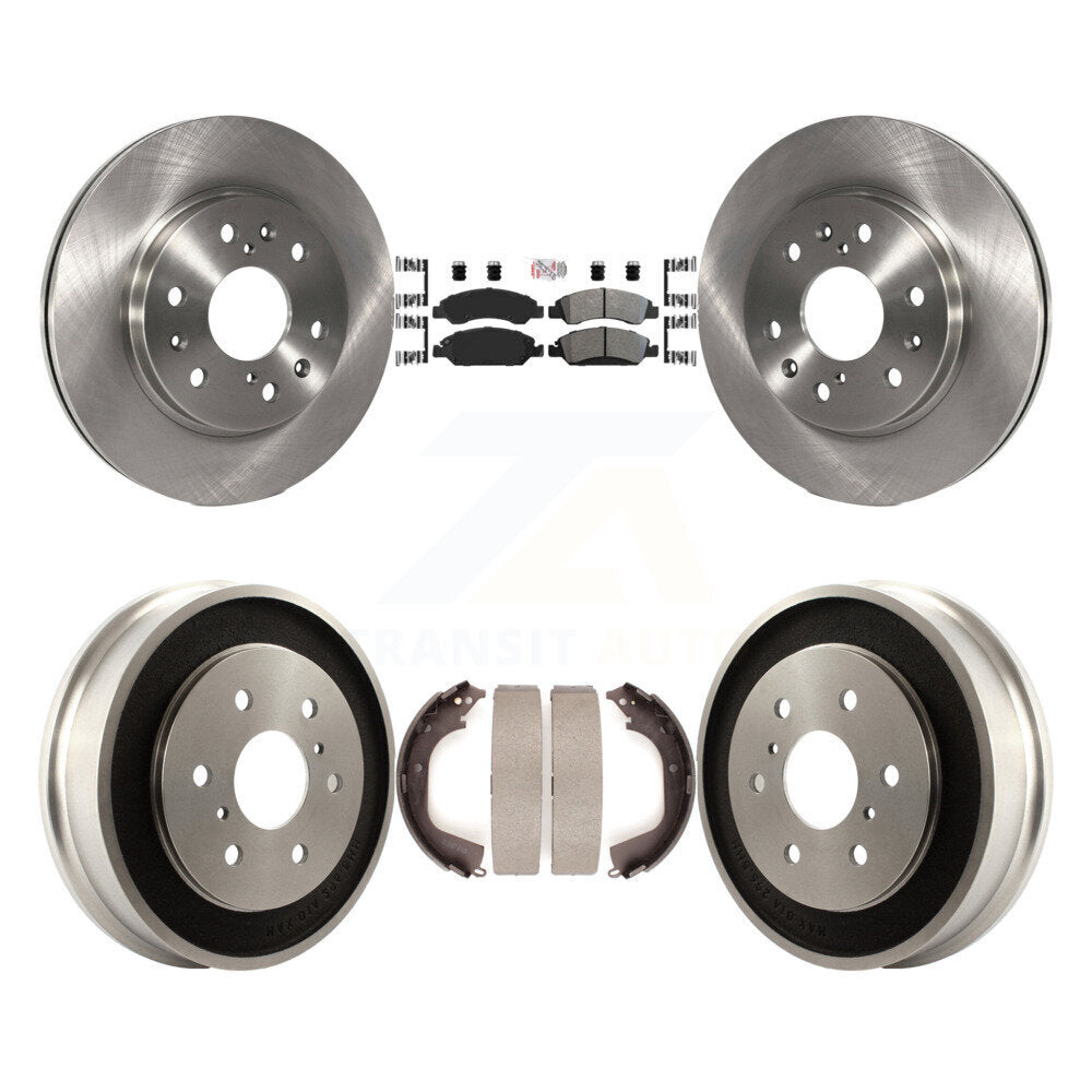 Disc Rotors and Semi-Metallic Brake Pads Kit-K8A-105132 - Kit.bestparts.ca Kit.bestparts.ca