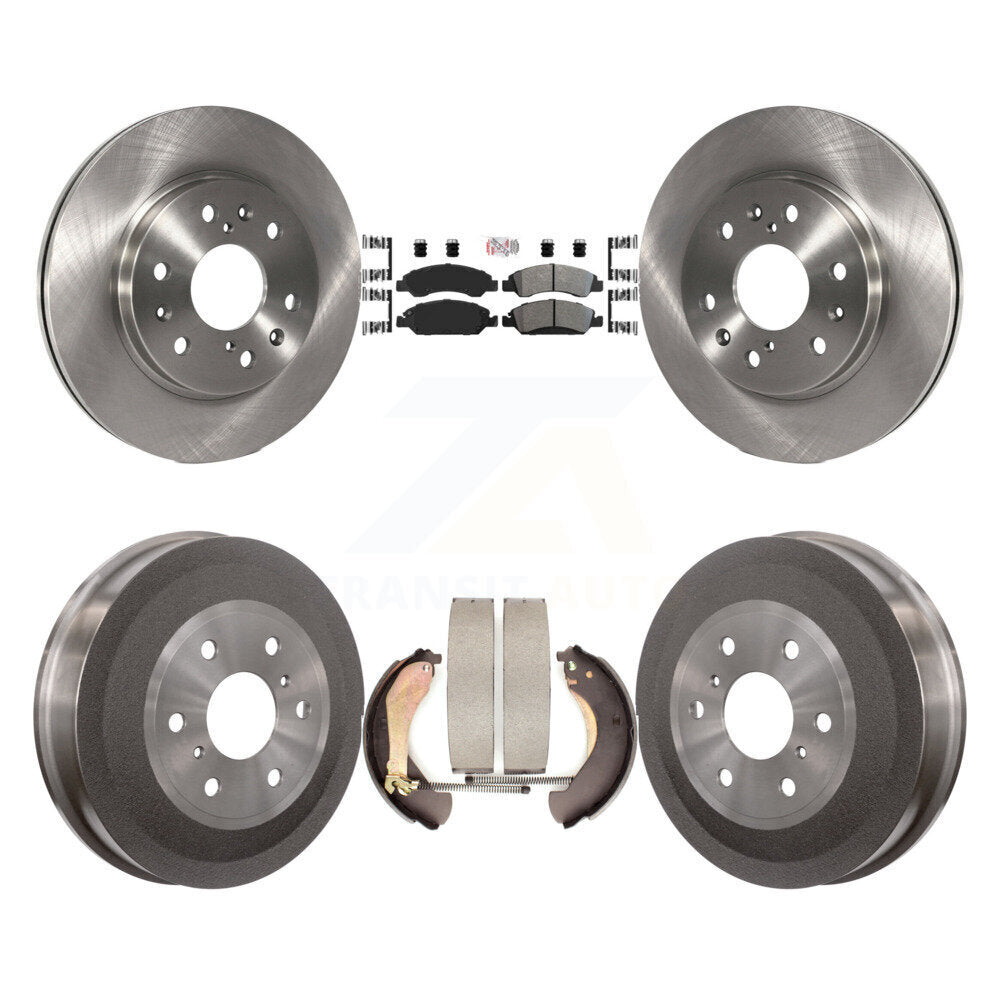 Disc Rotors and Semi-Metallic Brake Pads Kit-K8A-105138 - Kit.bestparts.ca Kit.bestparts.ca