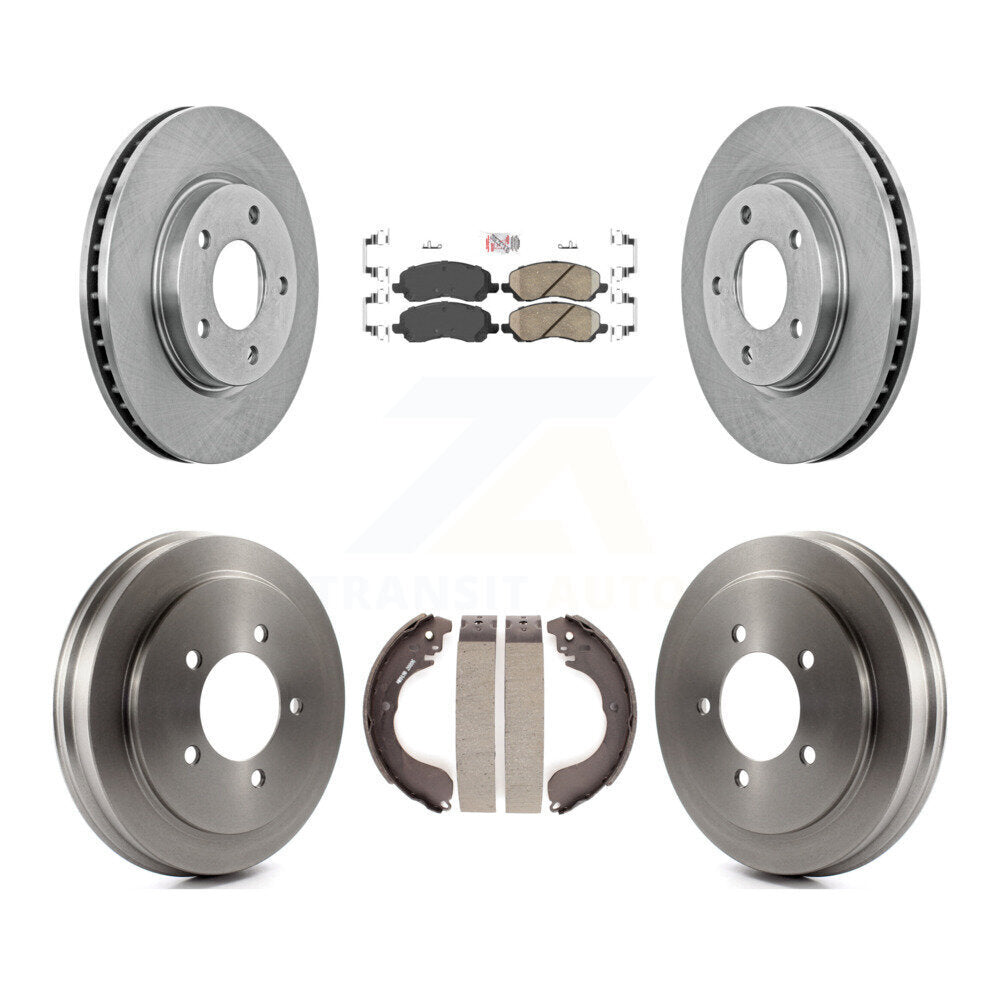 Disc Rotors and Ceramic Brake Pads Kit-K8A-105169 - Kit.bestparts.ca