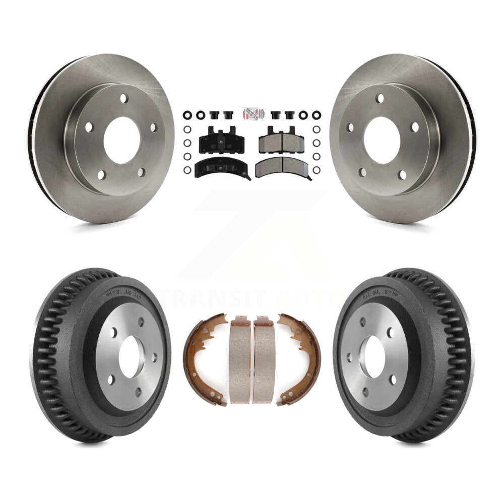 disc rotors and semi metallic brake pads-k8a-105174 - Kit.bestparts.ca