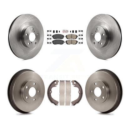 Disc Rotors and Ceramic Brake Pads Kit-K8A-105175 - Kit.bestparts.ca