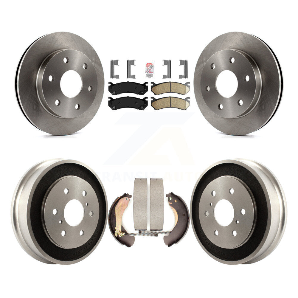 Disc Rotors and Ceramic Brake Pads Kit-K8A-105183 - Kit.bestparts.ca