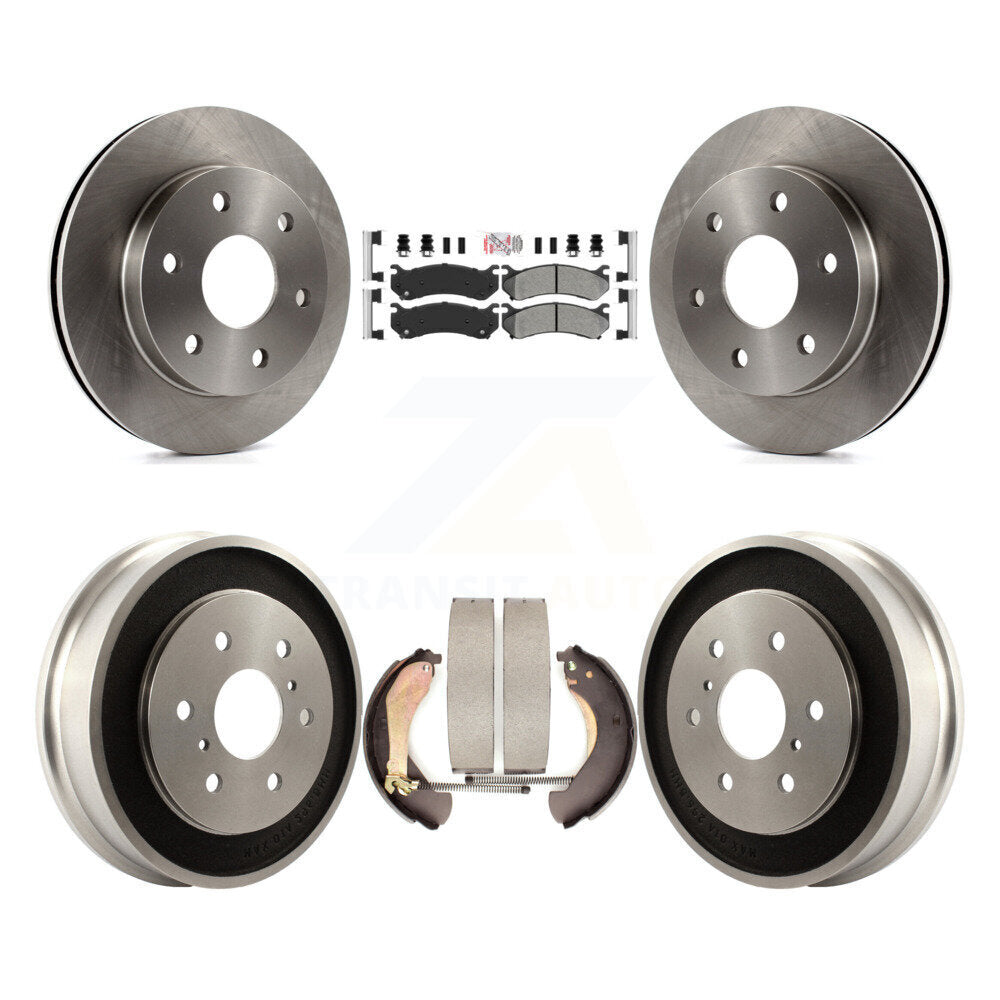 Disc Rotors and Semi-Metallic Brake Pads Kit-K8A-105184 - Kit.bestparts.ca