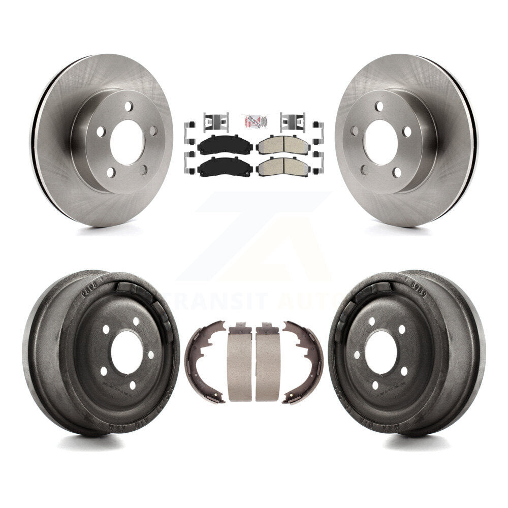 Disc Rotors and Semi-Metallic Brake Pads Kit-K8A-105204 - Kit.bestparts.ca Kit.bestparts.ca