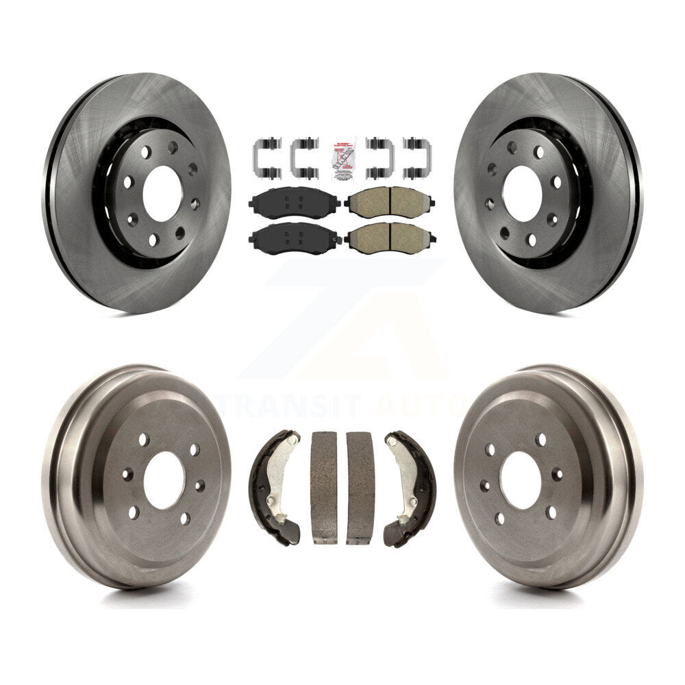 Disc Rotors and Semi-Metallic Brake Pads Kit-K8A-105217 - Kit.bestparts.ca Kit.bestparts.ca