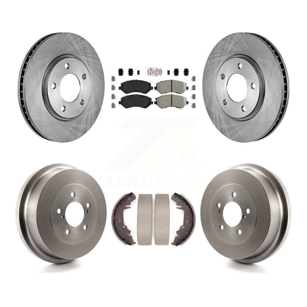 Disc Rotors and Semi-Metallic Brake Pads Kit-K8A-105243 - Kit.bestparts.ca