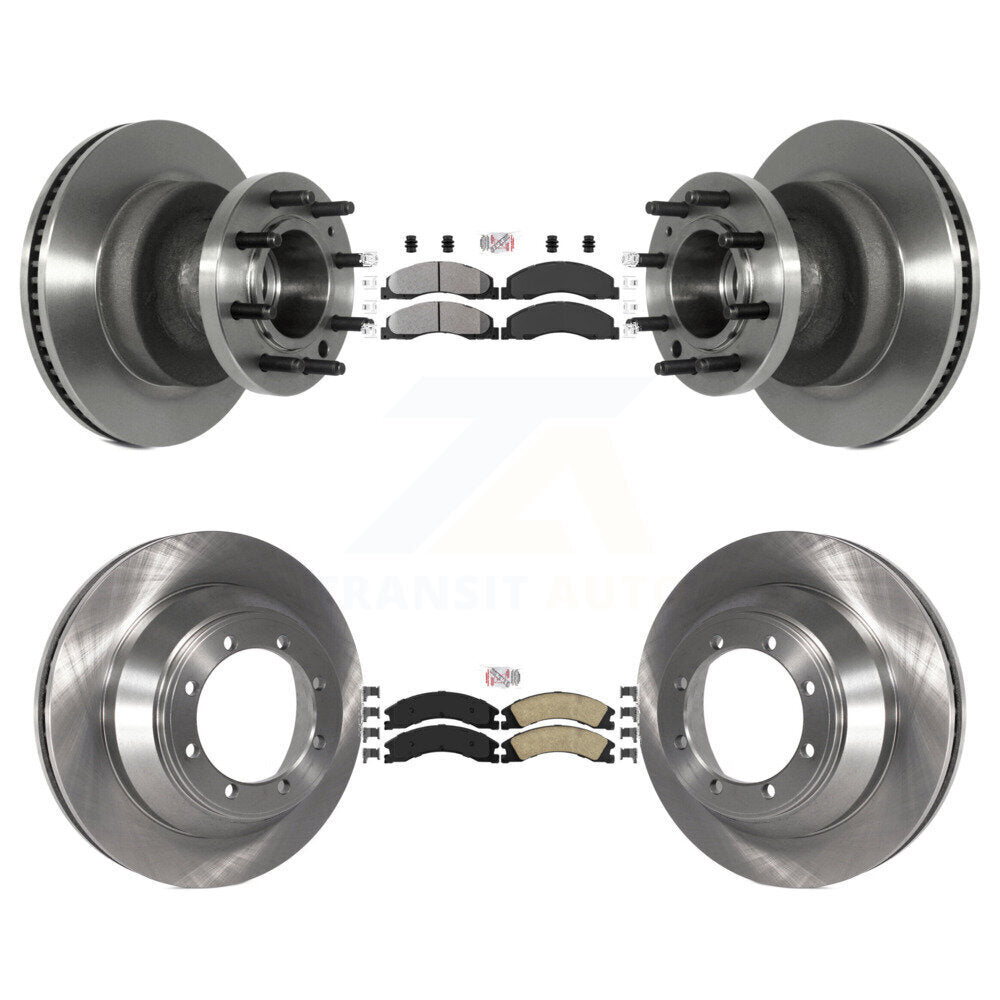 Disc Rotors and Semi-Metallic (Front) & Ceramic (Rear) Brake Pads Kit-K8A-105266 - Kit.bestparts.ca Kit.bestparts.ca