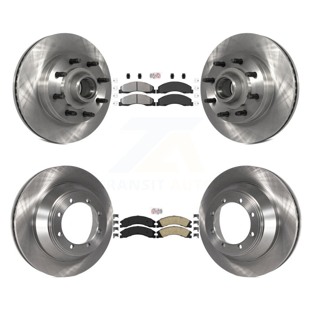 Disc Rotors and Semi-Metallic (Front) & Ceramic (Rear) Brake Pads Kit-K8A-105268 - Kit.bestparts.ca Kit.bestparts.ca