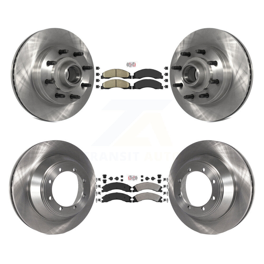 Disc Rotors and Ceramic (Front) & Semi-Metallic (Rear) Brake Pads Kit-K8A-105271 - Kit.bestparts.ca Kit.bestparts.ca
