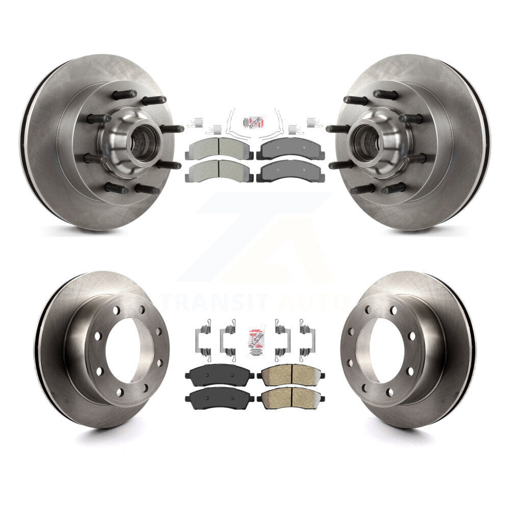 disc rotors and semi metallic brake pads-k8a-105278 - Kit.bestparts.ca