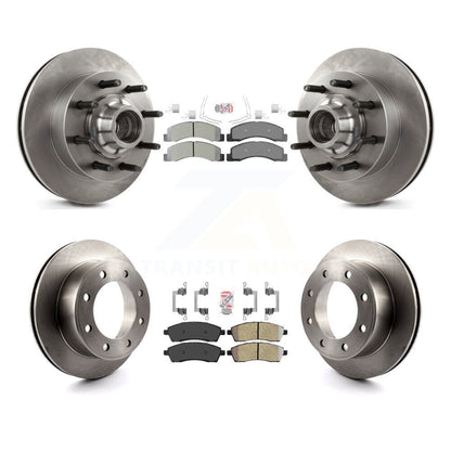 disc rotors and semi metallic brake pads-k8a-105278 - Kit.bestparts.ca