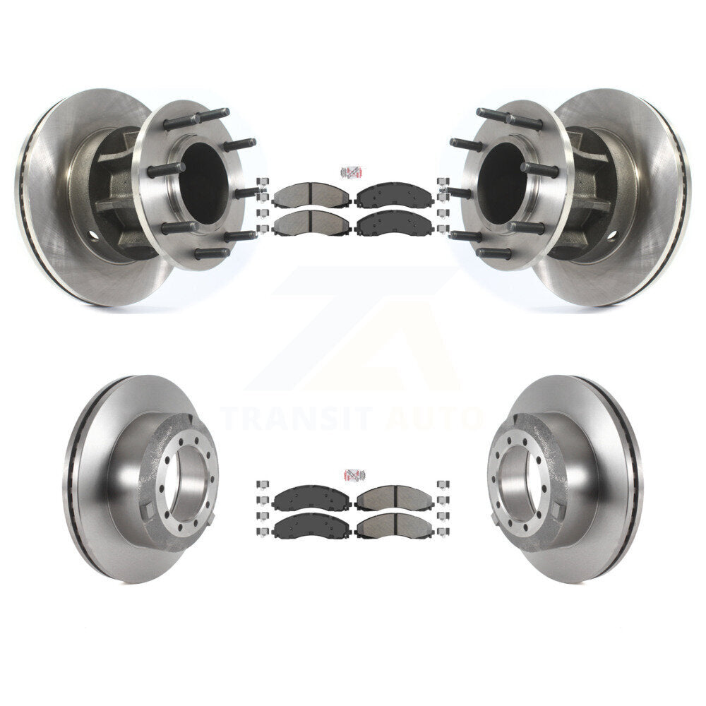disc rotors and semi metallic brake pads-k8a-105309 - Kit.bestparts.ca