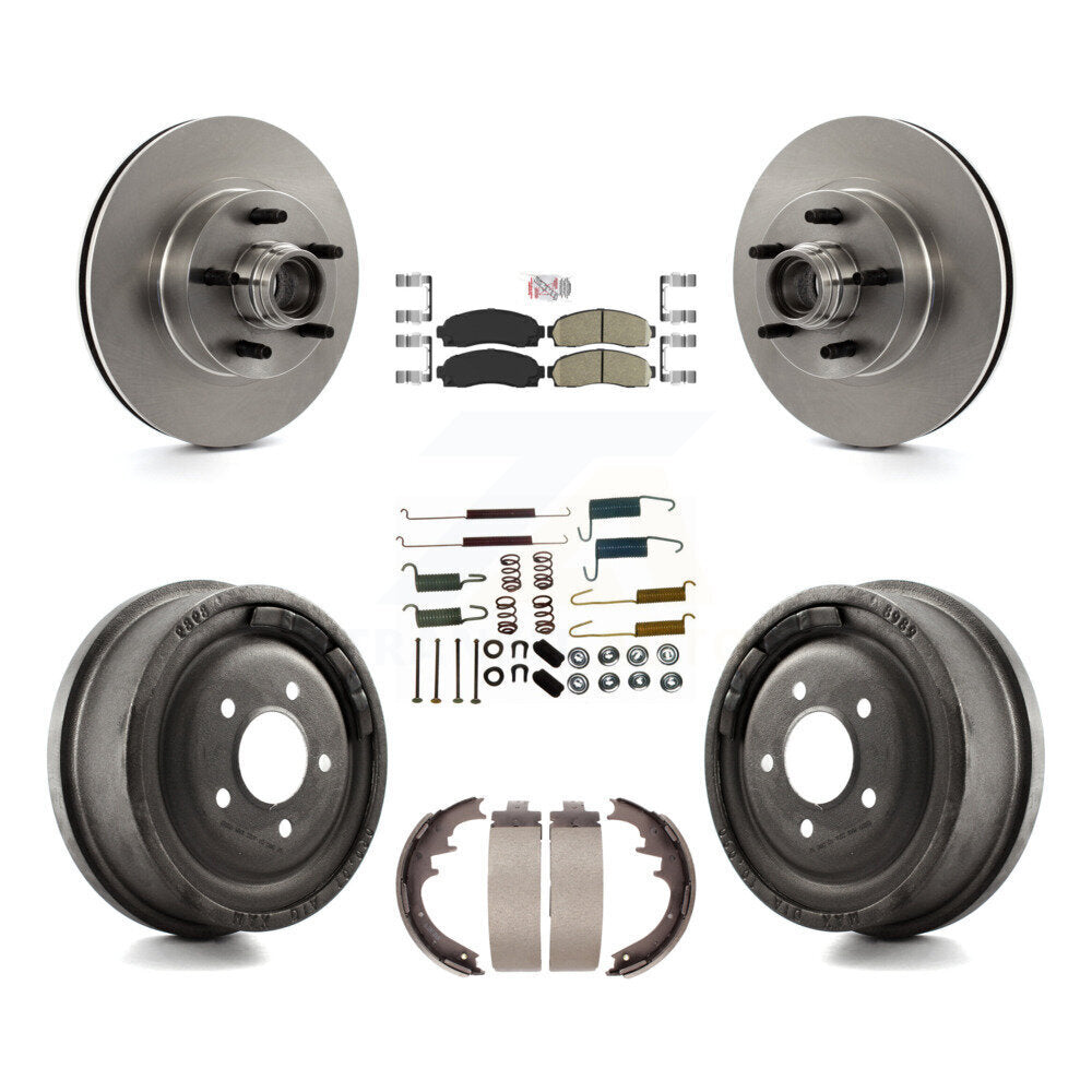 Disc Rotors and Ceramic Brake Pads Kit-K8A-105336 - Kit.bestparts.ca
