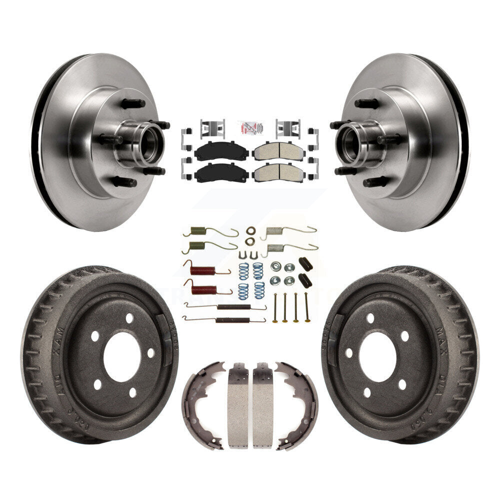 Disc Rotors and Semi-Metallic Brake Pads Kit-K8A-105357 - Kit.bestparts.ca
